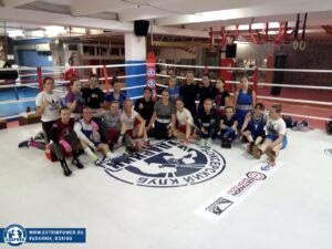 Тренировка женской Сборной РК по боксу в клубе Ударник на Кожуховской