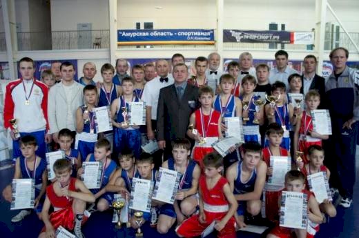 Команда боксеров Благовещенска