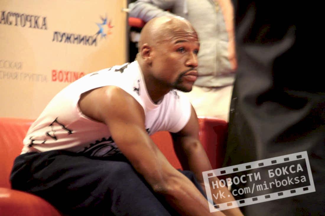 флойд мейвезер в москве floyd mayweather moscow