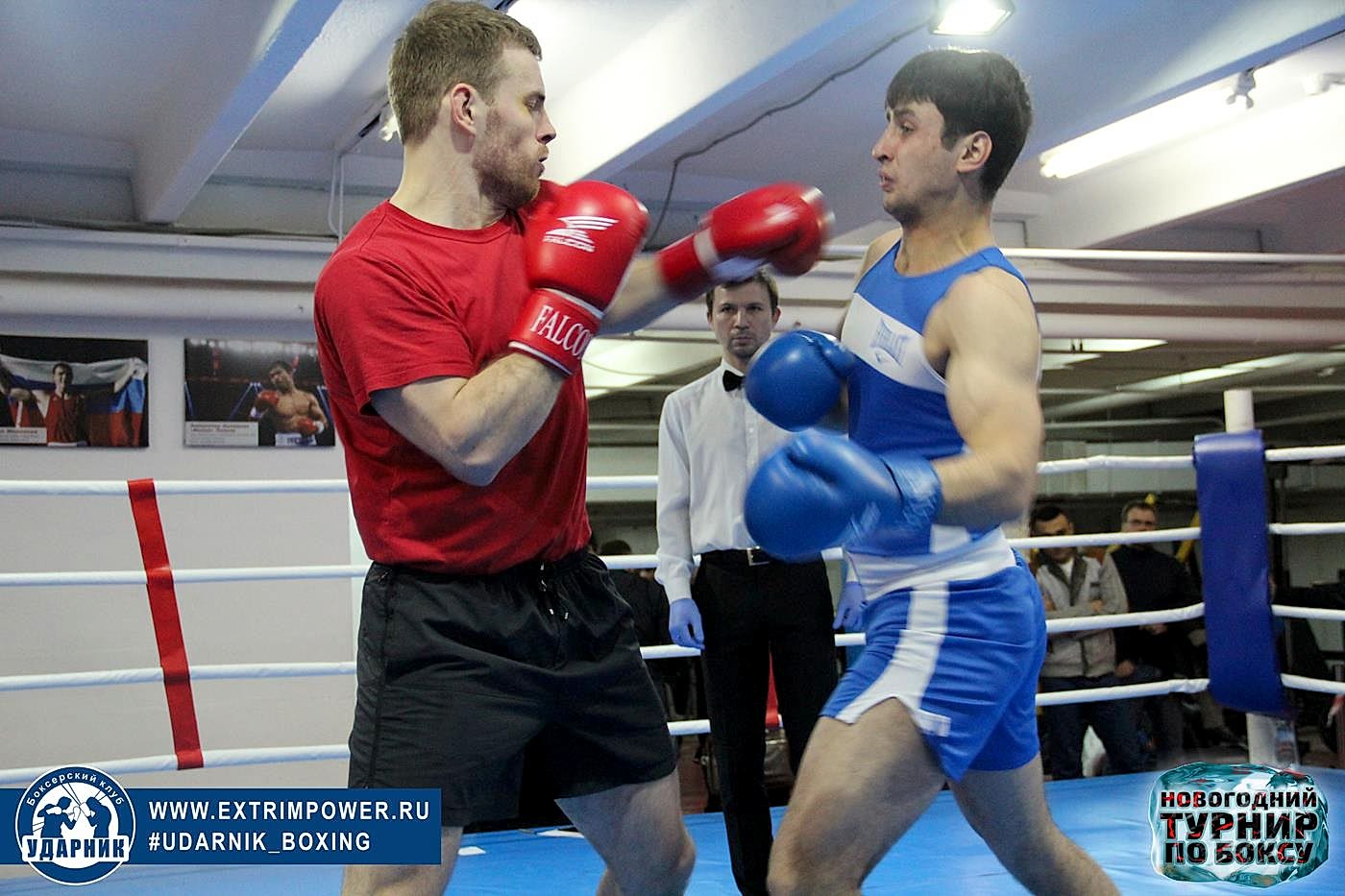 Новогодний турнир по боксу Ударная сила 13 в клубе Ударник