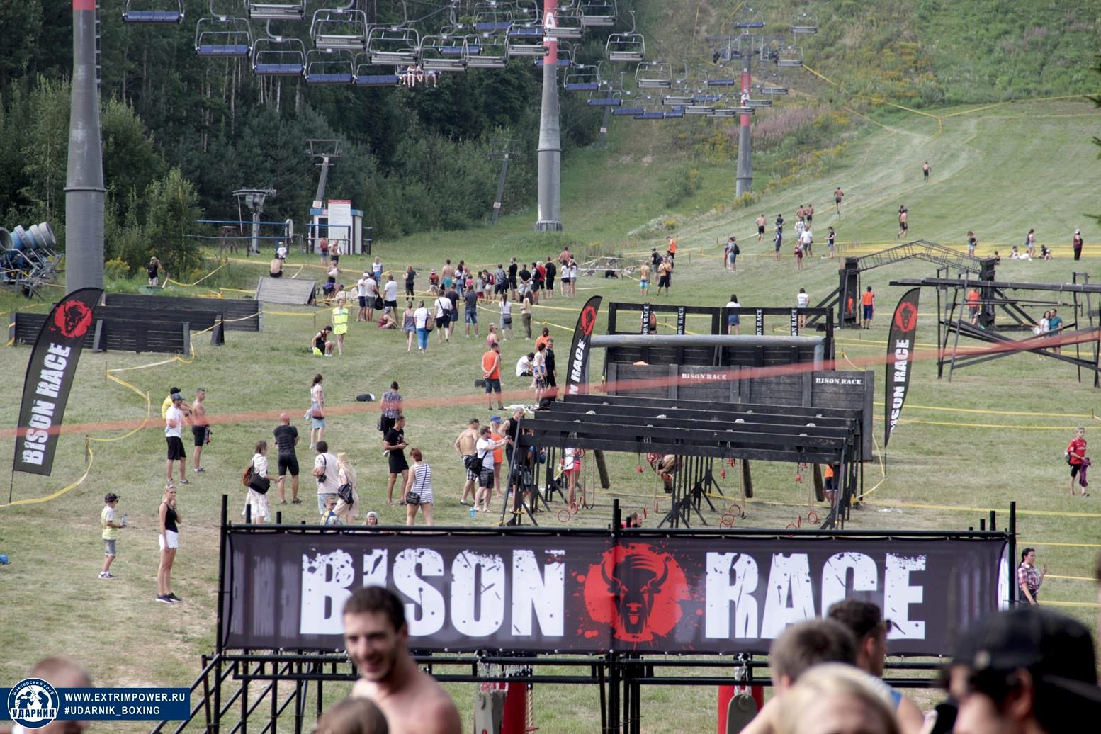 Команда клуба Ударник на Bizon Race 2018 в Минске